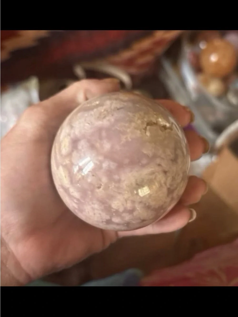 Pink Amethyst Sphere